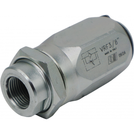 ZAWÓR HYDRAULICZNY DŁAWIĄCO-ZWROTNY VRF 3/8" BARYŁKOWY